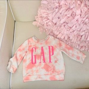 Baby Gap Tie Dye Pink sweatshirt
